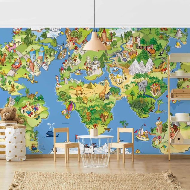 Wallpapers modern Great and funny Worldmap
