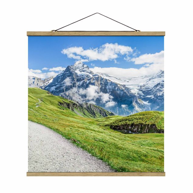 Switzerland wall art Grindelwald Panorama