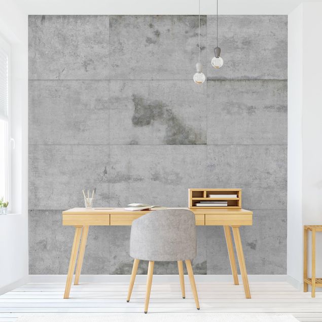 Modern wallpaper designs Big Concrete Slabs