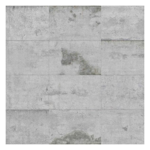 Adhesive wallpaper Big Concrete Slabs