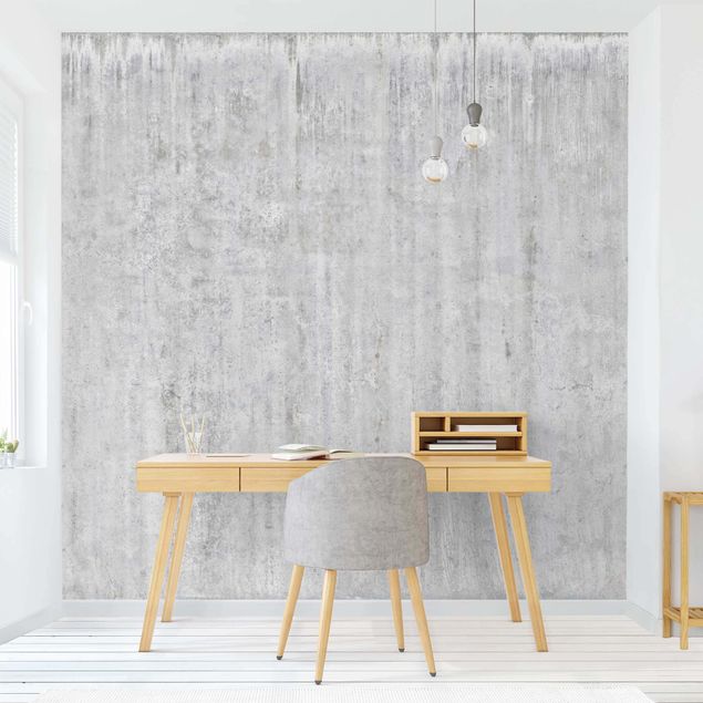 Modern wallpaper designs Large Loft Concrete Wall