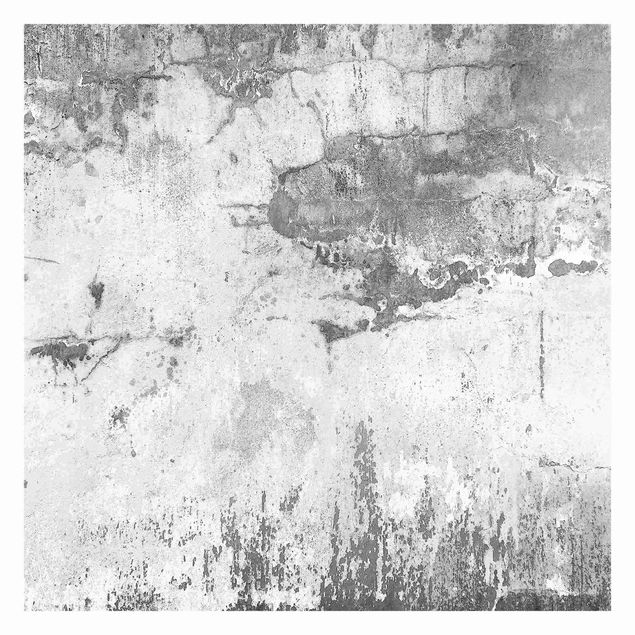Peel and stick wallpaper Grunge Concrete Wall Grey