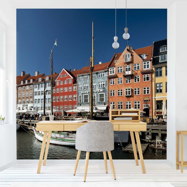 Contemporary wallpaper Port In Copenhagen