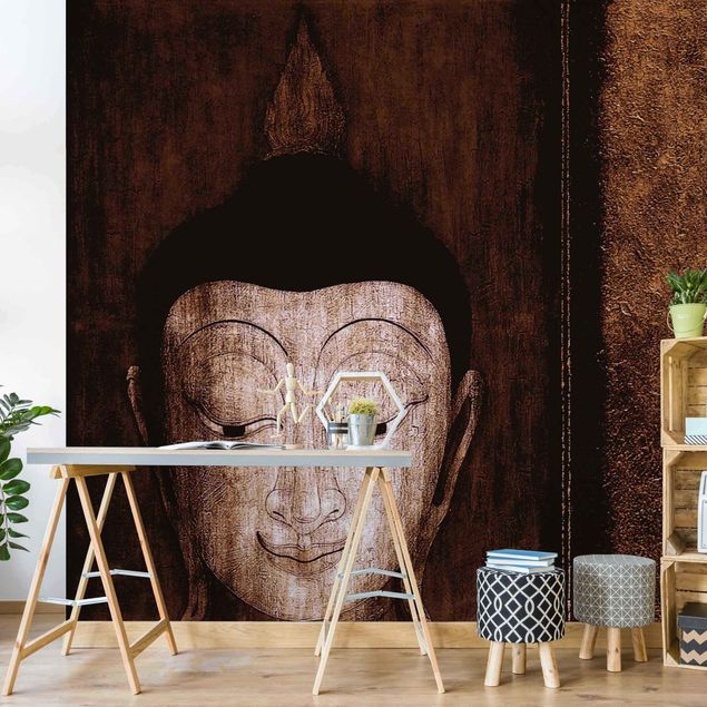 Wallpapers modern Happy Buddha