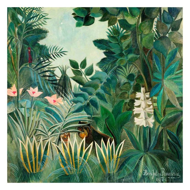 Self adhesive wallpapers Henri Rousseau - The Equatorial Jungle