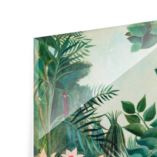 Prints flower Henri Rousseau - The Equatorial Jungle