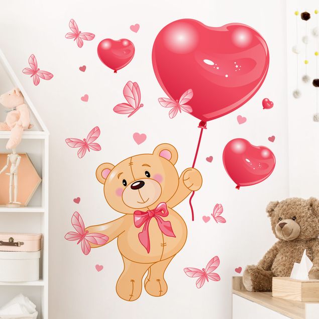Kids room decor Heart Teddy