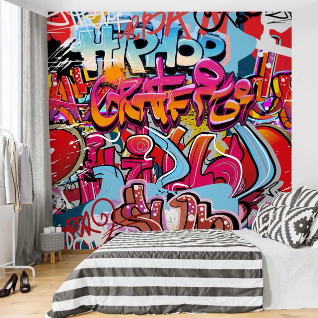 Modern wallpaper designs Hip Hop Graffiti