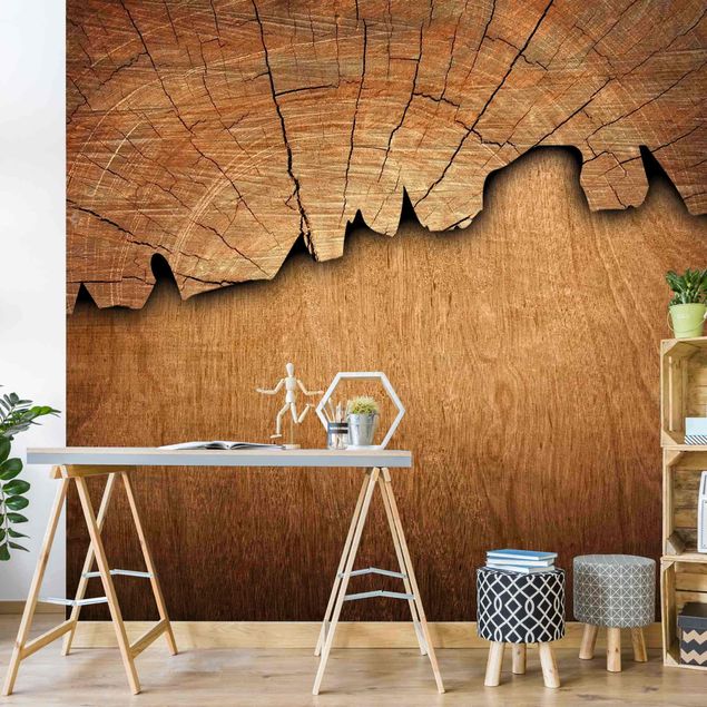 Wallpapers patterns Wood Grain ll