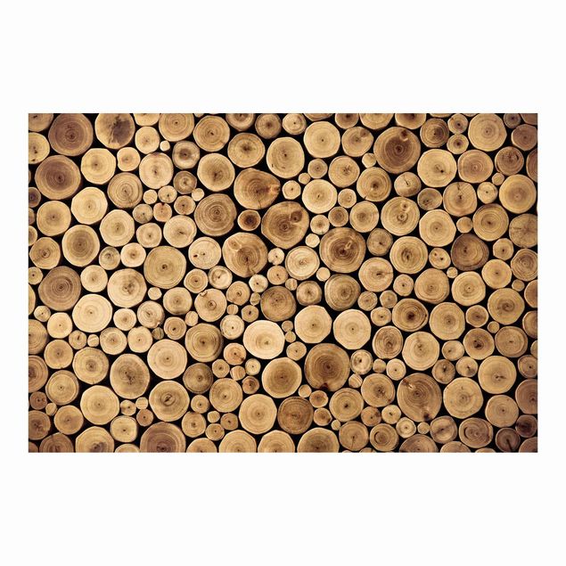 Peel and stick wallpaper Homey Firewood