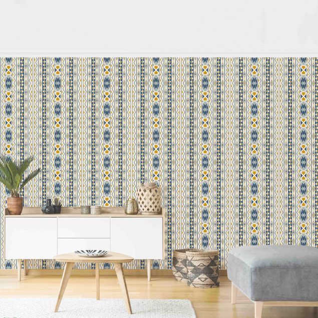 Wallpapers patterns Ikat Pastel