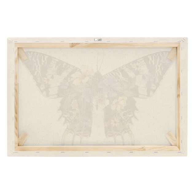 Wall art prints Illustration Floral Madagascan Butterfly