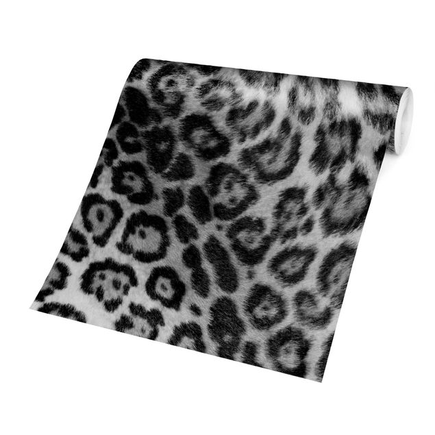 Modern wallpaper designs Jaguar Skin Black And White