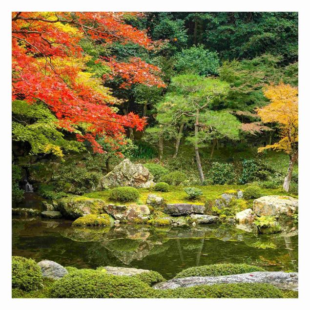 Self adhesive wallpapers Japanese City Park
