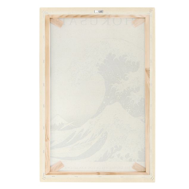 Canvas prints Katsushika Hokusai - The Big Wave Of Kanagawa - Museum Edition