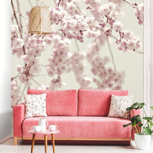 Contemporary wallpaper Dancing Cherry Blossoms