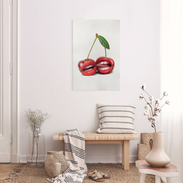 Art prints Cherry Lips