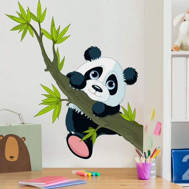 Nursery decoration Climbing panda