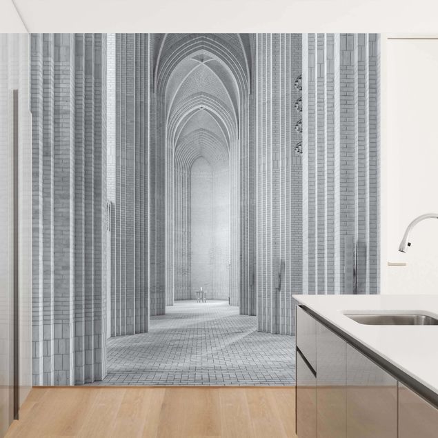 Wallpapers 3d The Cloister In Grundtvig's Church