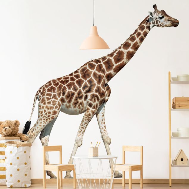 Nursery decoration Running Giraffe