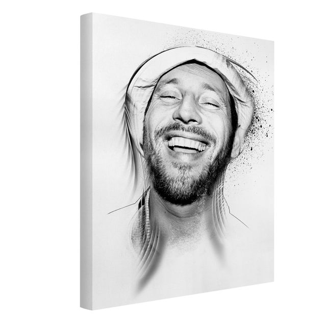 Framed portrait prints Arnim - Beatsteaks - Strassenkoeter - Viva Con Agua