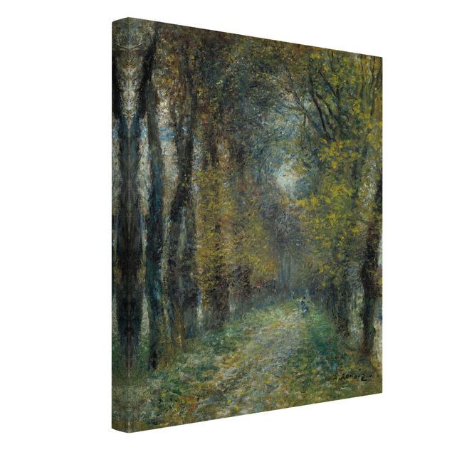 Landscape canvas prints Auguste Renoir - The Allée