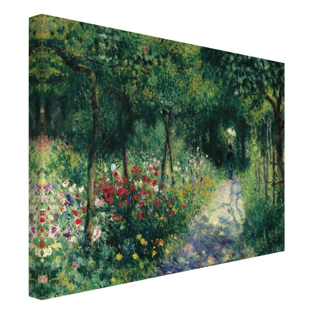 Prints landscape Auguste Renoir - Women In A Garden