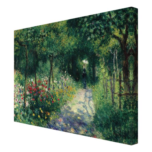 Canvas art Auguste Renoir - Women In A Garden