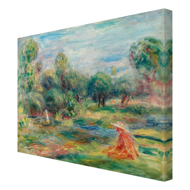 Art posters Auguste Renoir - Landscape At Cagnes