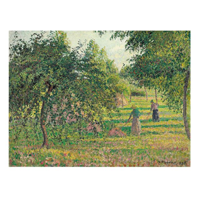 Art styles Camille Pissarro - Apple Trees And Tedders, Eragny