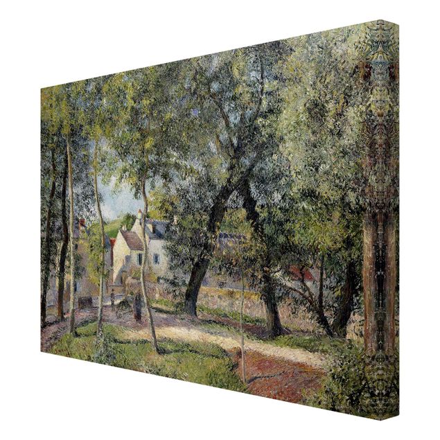Art style romantic Camille Pissarro - Landscape At Osny Near Watering