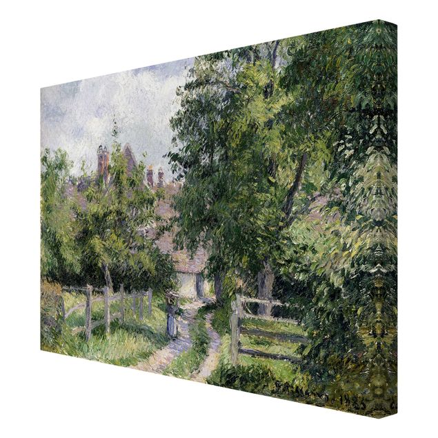 Prints landscape Camille Pissarro - Saint-Martin Near Gisors