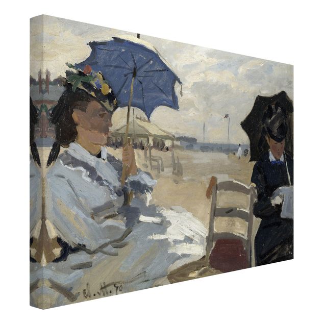 Landscape wall art Claude Monet - At The Beach Of Trouville