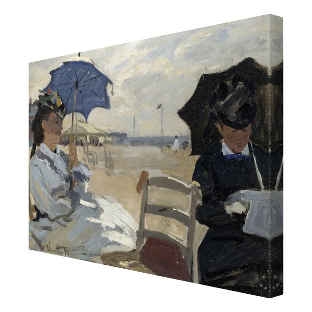 Sea print Claude Monet - At The Beach Of Trouville