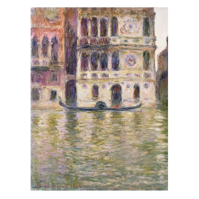 Canvas prints art print Claude Monet - The Palazzo Dario