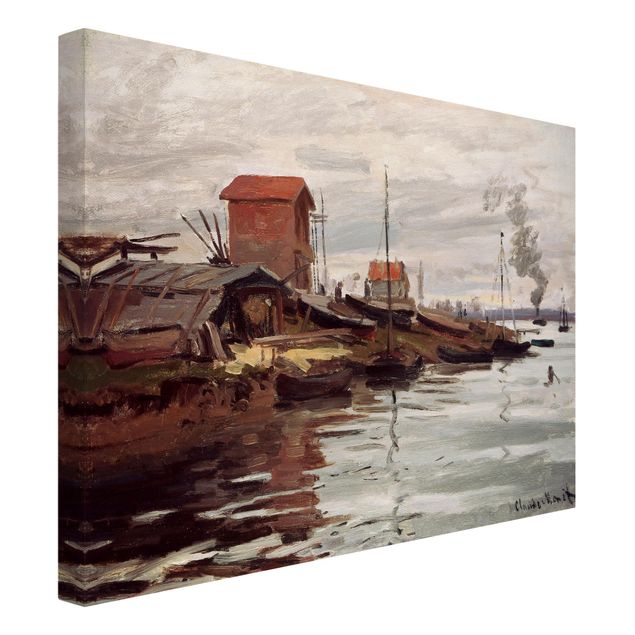 Prints landscape Claude Monet - The Seine At Petit-Gennevilliers