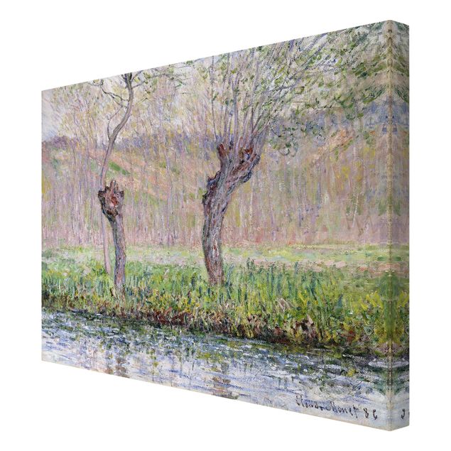 Art prints Claude Monet - Willow Trees Spring
