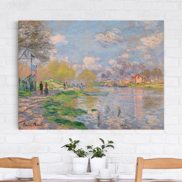 Kitchen Claude Monet - Spring On The Seine