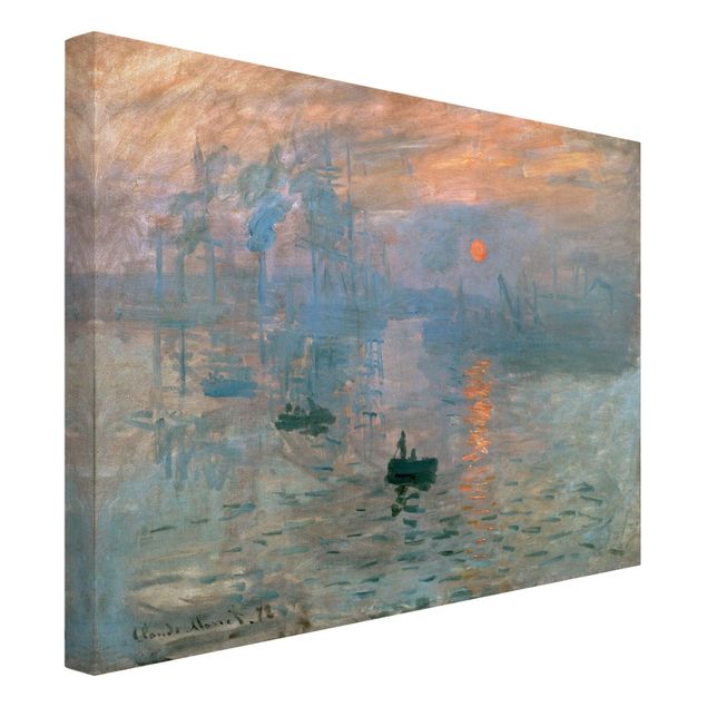 Prints landscape Claude Monet - Impression (Sunrise)