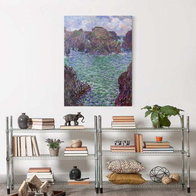 Art styles Claude Monet - Port-Goulphar, Belle-Île