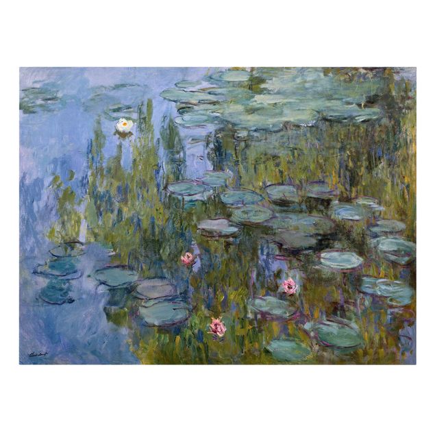 Pug canvas Claude Monet - Water Lilies (Nympheas)