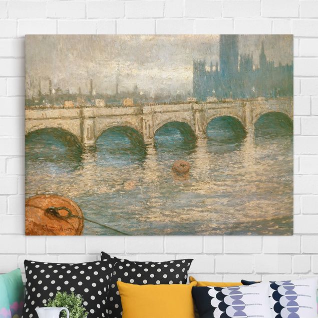 Kitchen Claude Monet - Thames Bridge And Parliament Building In London