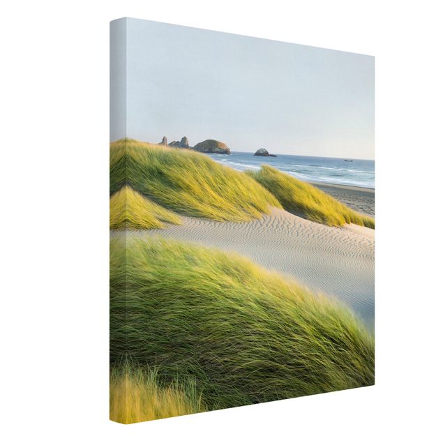 Beach wall art Dunes And Grasses At The Sea