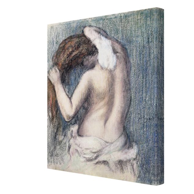 Modern art prints Edgar Degas - Woman Wiping