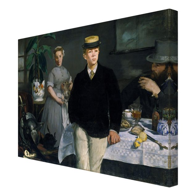 Canvas art Edouard Manet - Luncheon In The Studio