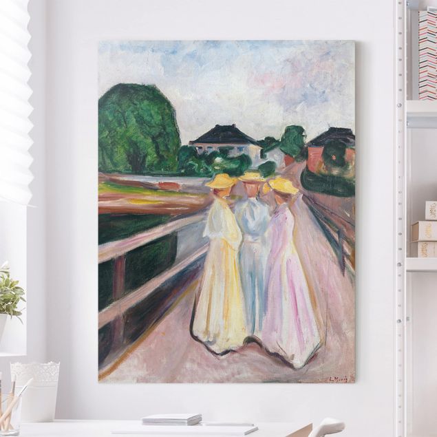 Kitchen Edvard Munch - Three Girls on the Bridge