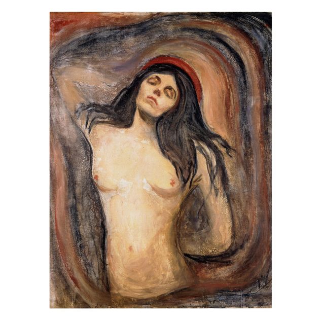Art prints Edvard Munch - Madonna