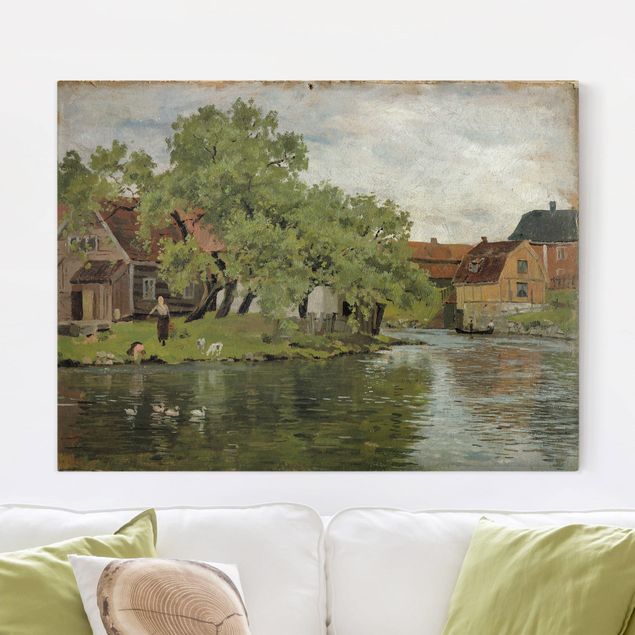 Kitchen Edvard Munch - Scene On River Akerselven