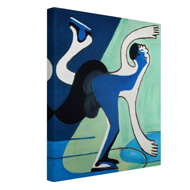 Canvas art Ernst Ludwig Kirchner - The Ice Skater