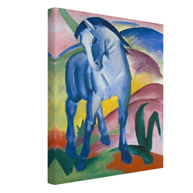 Horse canvas art Franz Marc - Blue Horse I